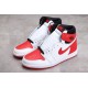 Air Jordan 1 High OG Grey Fog 555088-161 Red Unisex Sneaker