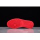 Air Jordan 1 High OG Grey Fog 555088-161 Red Unisex Sneaker