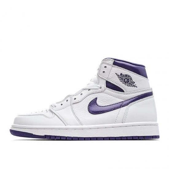 New Air Jordan 1 High OG WMNS Court Purple White Purple