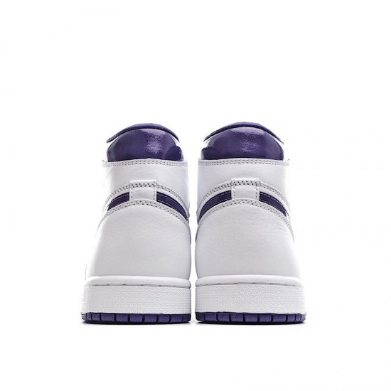 New Air Jordan 1 High OG WMNS Court Purple White Purple