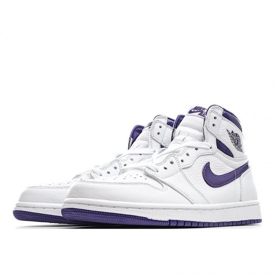 New Air Jordan 1 High OG WMNS Court Purple White Purple