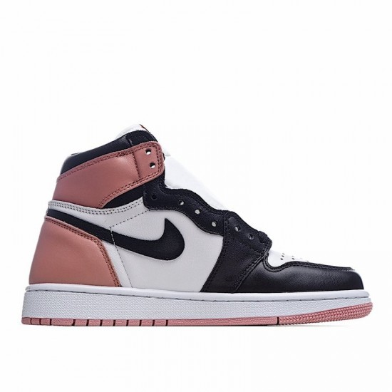 2021 Air Jordan 1 Retro High OG NRG Rust Pink White Black