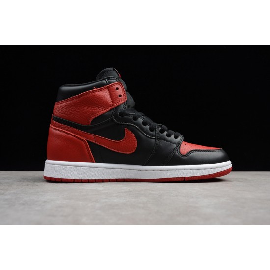 Jordan 1 High Banned 2016 555088-001 Basketball Shoes