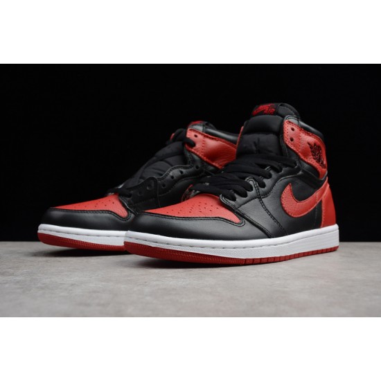 Jordan 1 High Banned 2016 555088-001 Basketball Shoes