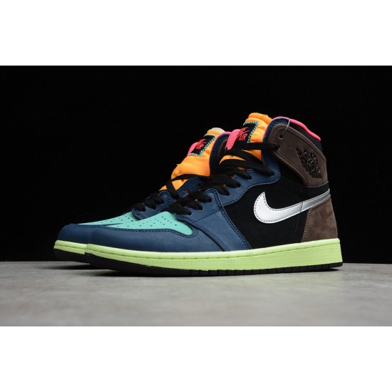 Jordan 1 High Bio Hack 555088-201 Basketball Shoes