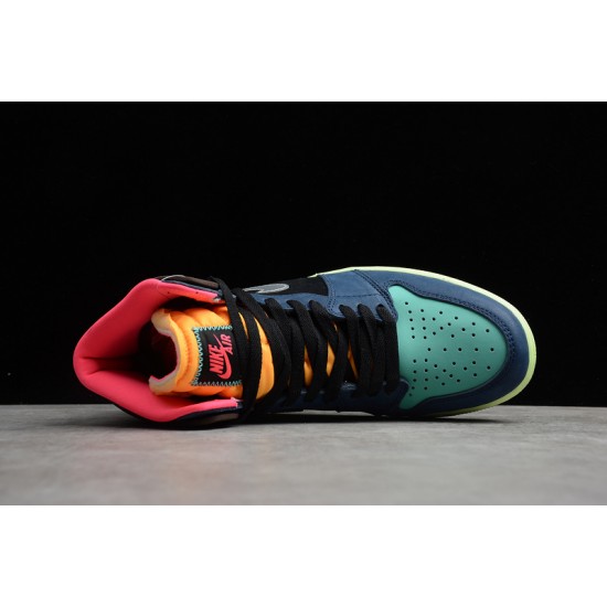 Jordan 1 High Bio Hack 555088-201 Basketball Shoes