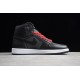 Jordan 1 High Black Gym Red 555088-060 Basketball Shoes