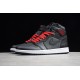 Jordan 1 High Black Gym Red 555088-060 Basketball Shoes