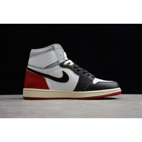 Jordan 1 High Black Toe BV1300-106 Basketball Shoes