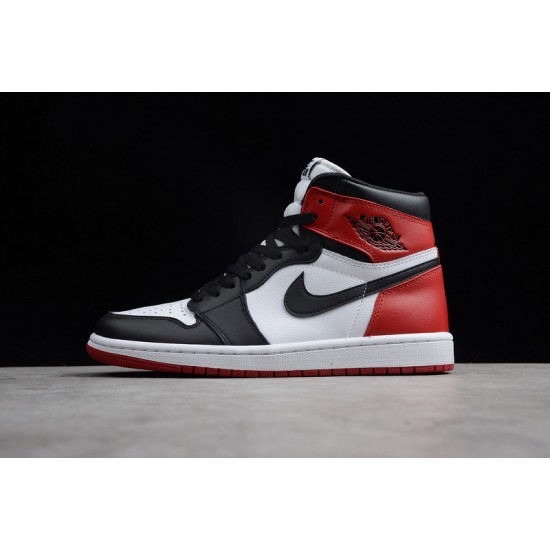 Jordan 1 High Black Toe 2016 555088-125 Basketball Shoes