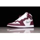 Jordan 1 High Bordeaux 555088-611 Basketball Shoes