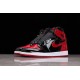 Jordan 1 High Bred Patent 555088-063 Basketball Shoes