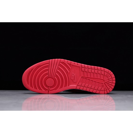 Jordan 1 High Bred Patent 555088-063 Basketball Shoes