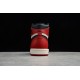 Jordan 1 High Bred Toe 555088-610 Basketball Shoes