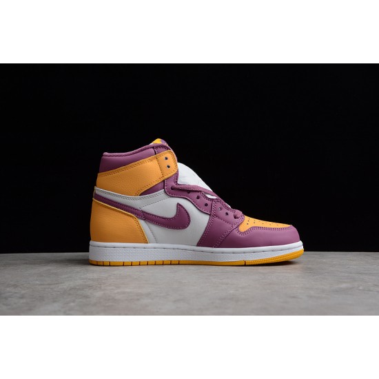 Jordan 1 High Brotherhood 555088-706 Basketball Shoes