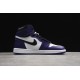 Jordan 1 High Court Purple 555088-500 Basketball Shoes