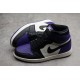 Jordan 1 High Court Purple 555088-501 Basketball Shoes