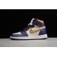 Jordan 1 High Court Purple CD6578-507 Basketball Shoes