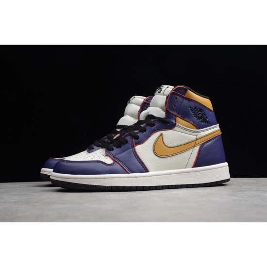 Jordan 1 High Court Purple CD6578-507 Basketball Shoes