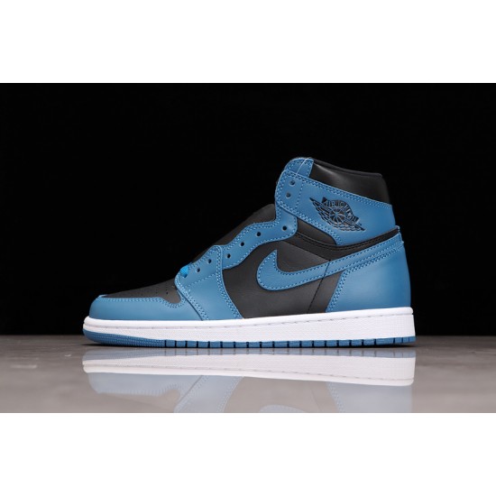 Jordan 1 High Datk Marina Blue 555088-404 Basketball Shoes