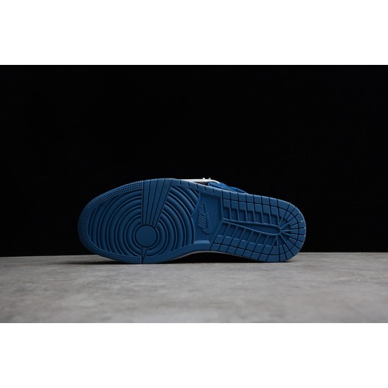 Jordan 1 High Datk Marina Blue 555088-404 Basketball Shoes