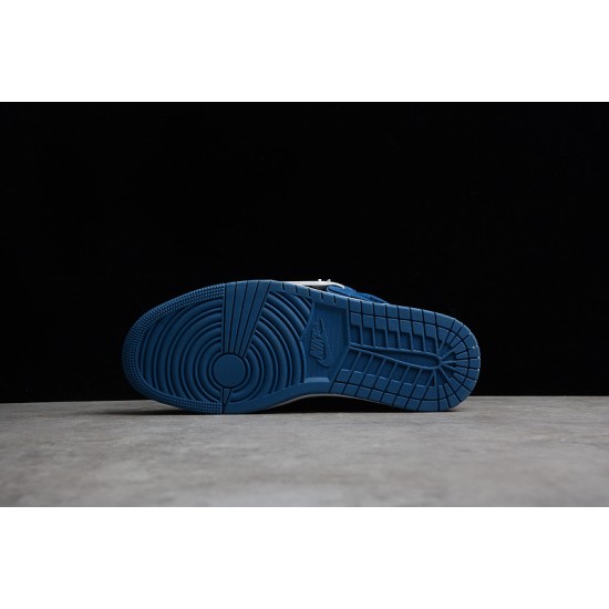 Jordan 1 High Datk Marina Blue 555088-404 Basketball Shoes