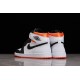 Jordan 1 High Electro Orange 555088-180 Basketball Shoes