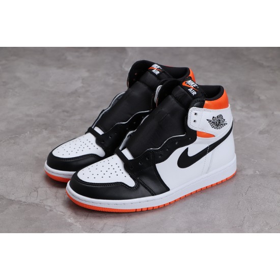 Jordan 1 High Electro Orange 555088-180 Basketball Shoes