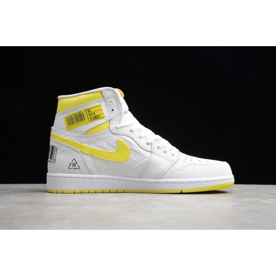 Jordan 1 High First Class Flight 555088-170 Basketball Shoes