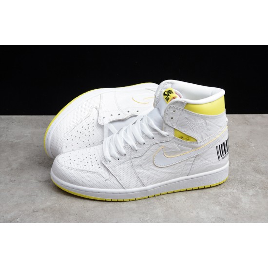 Jordan 1 High First Class Flight 555088-170 Basketball Shoes