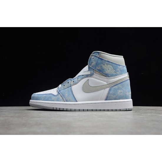 Jordan 1 High Hyper Royal 555088-402 Basketball Shoes