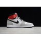 Jordan 1 High Light Smoke Grey 555088-126 Basketball Shoes