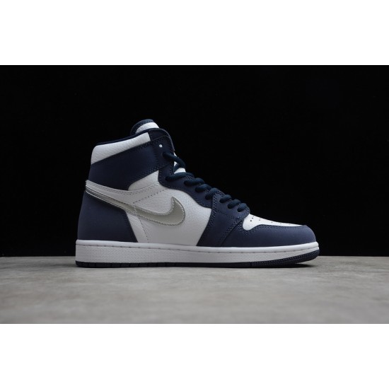 Jordan 1 High Midnight Navy DC1788-100 Basketball Shoes