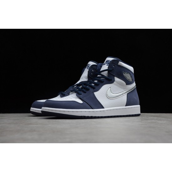 Jordan 1 High Midnight Navy DC1788-100 Basketball Shoes