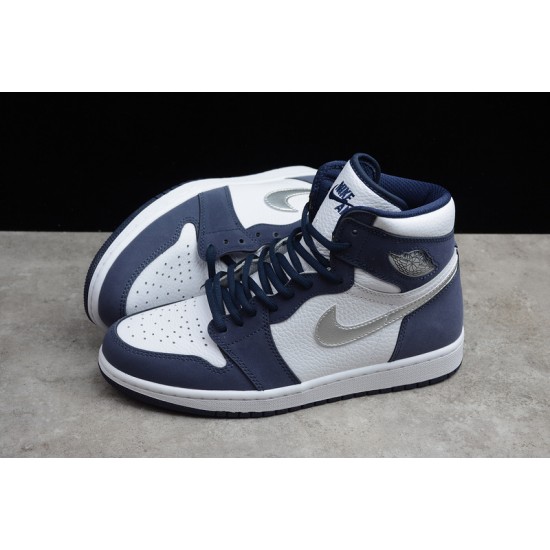 Jordan 1 High Midnight Navy DC1788-100 Basketball Shoes