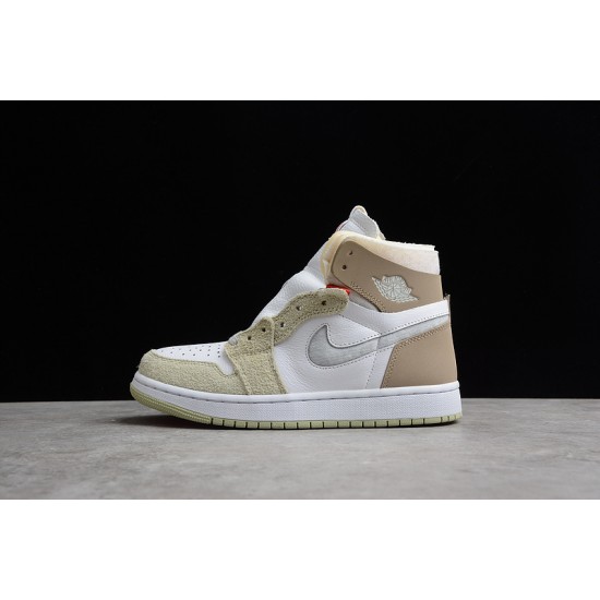 Jordan 1 High Olive Aura CT0979-102 Basketball Shoes