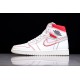 Jordan 1 High Phantom 555088-160 Basketball Shoes White Red