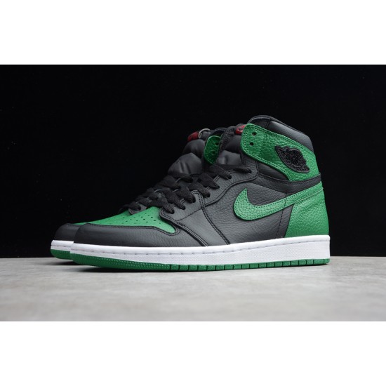Jordan 1 High Pine Green 555088-030 Basketball Shoes