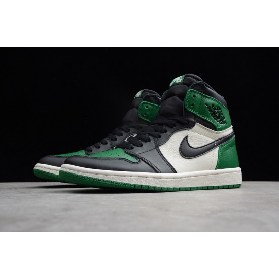 Jordan 1 High Pine Green 555088-302 Basketball Shoes