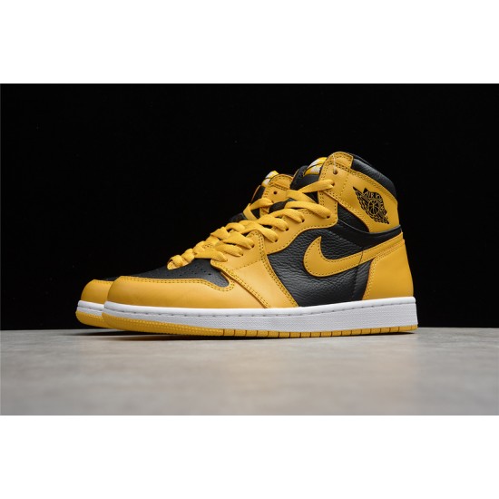 Jordan 1 High Pollen 555088-701 Basketball Shoes