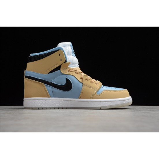 Jordan 1 High Psychic Blue Sesame CT0979-400 Basketball Shoes