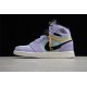 Jordan 1 High Purple Pulse CW6576-500 Basketball Shoes