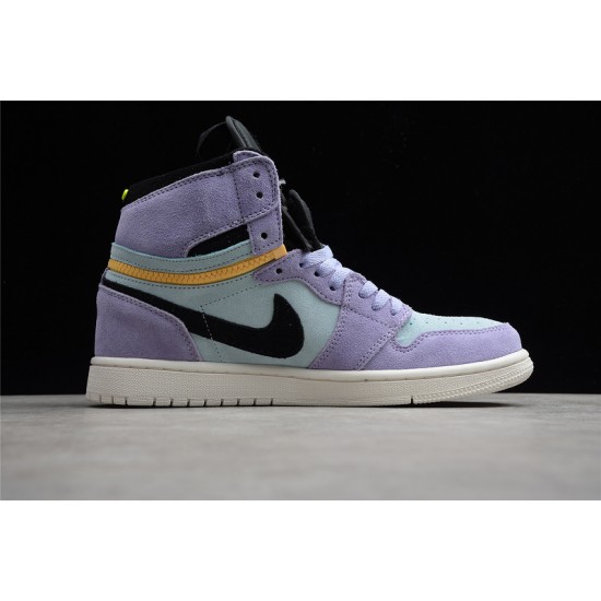 Jordan 1 High Purple Pulse CW6576-500 Basketball Shoes