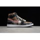Jordan 1 High R2T Black Brown Pink Brun Rose CT4487-001 Basketball Shoes