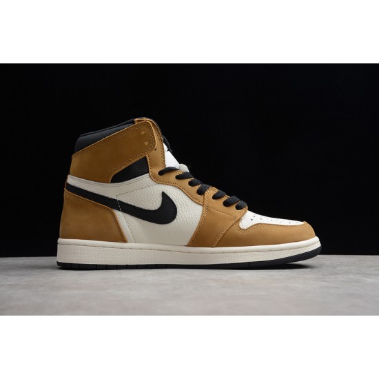 Jordan 1 High Rookie of the Year 555088-700 Basketball Shoes