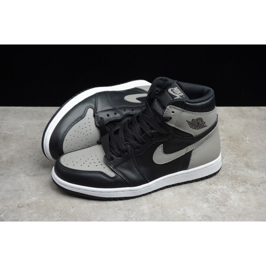 Jordan 1 High Shadow 555088-013 Basketball Shoes