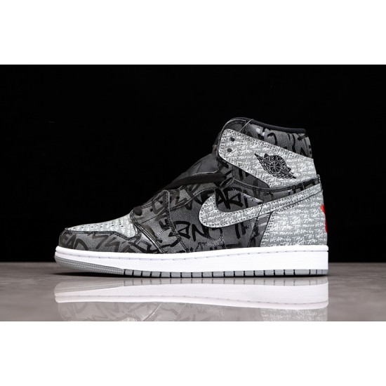 Jordan 1 High Shadow 555088-036 Basketball Shoes