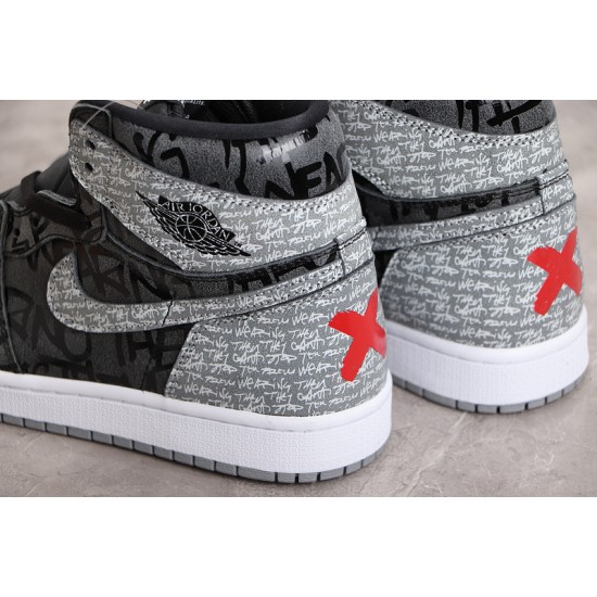 Jordan 1 High Shadow 555088-036 Basketball Shoes