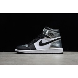 Jordan 1 High Silver Toe CD0461-001 Basketball Shoes