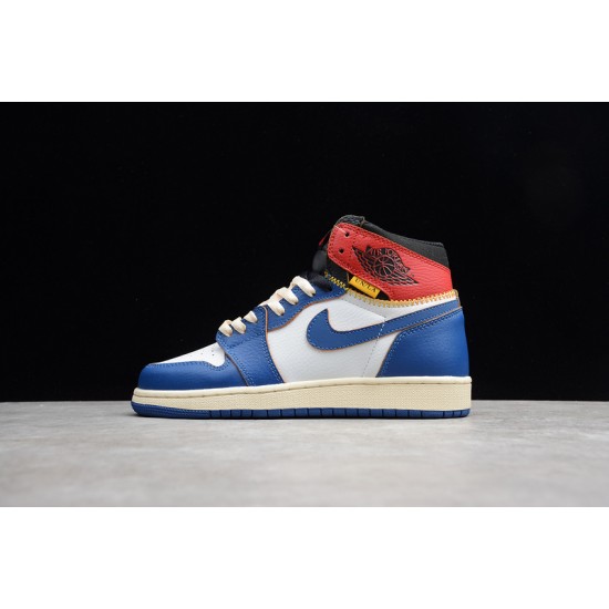 Jordan 1 High Storm Blue BV1300-146 Basketball Shoes